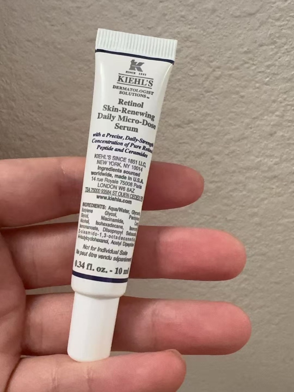 Kiehl's Retinol Skin-Renewing Daily Micro-Dose Serum Mini (10ml / 0.34 fl oz)